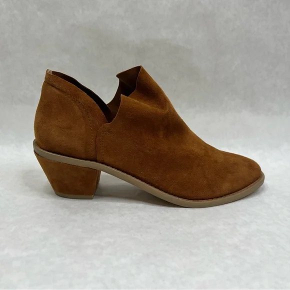 ANTHROPOLOGIE/ KELSI DAGGER Brooklyn Kenmare Booties - Brown - Sz 7 - Picture 7 of 13